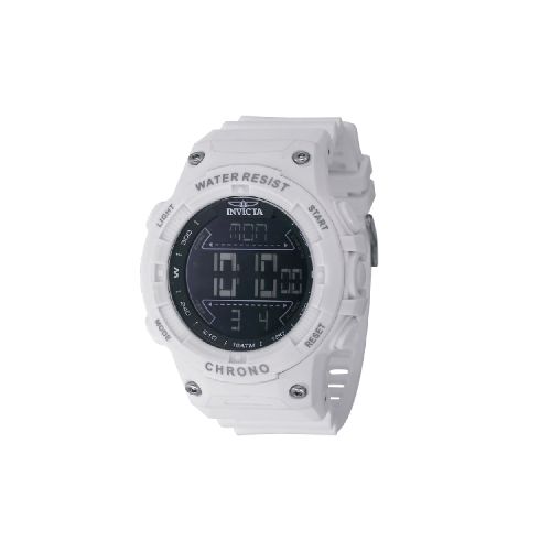 Reloj para Caballero Invicta Racing 47524 P8880 | 52 mm Resistencia al Agua Color Blanco  