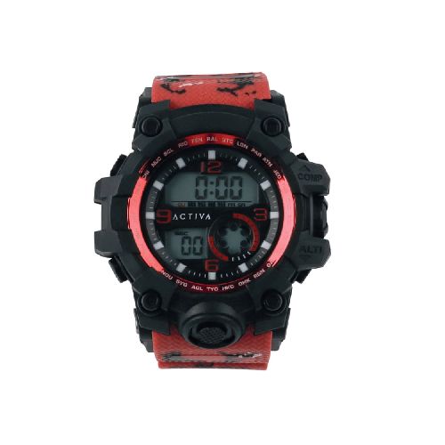 Reloj para Caballero Activa x Invicta Collaboration ACW435-001 P8880 | 52 mm Resistencia al Agua Color Rojo  