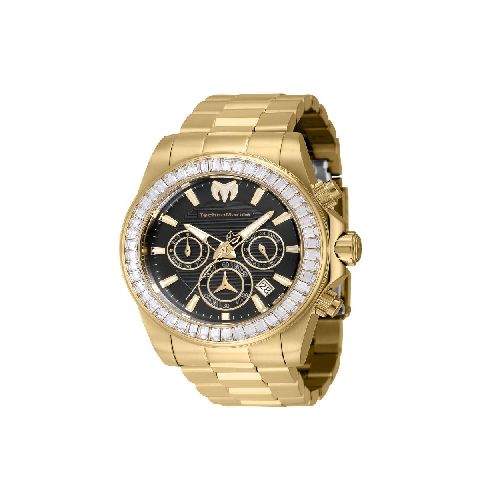 Reloj Para Caballero Technomarine  Tm-222005 P8880 | 42 Mm Resistente Al Agua Color Dorado  