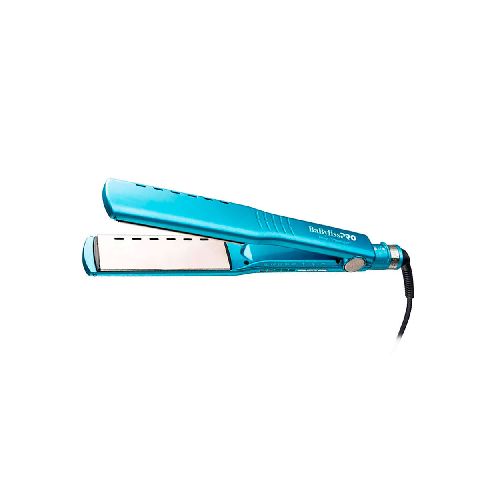 Plancha de Cabello Iónica Vented Babyliss Pro BNT4093TSR P8816  | 1½" Nano Titanium Color Azul  