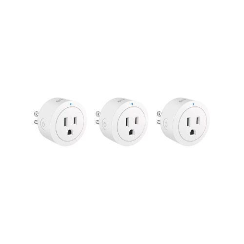 Set de 3 Enchufe Wifi Steren SHOME-100/3 P86396 | Compatible con Android y iPhone Color Blanco  