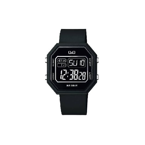 Reloj para Caballero Q&Q M206J002Y P8880 | 42 mm Resistente al Agua Color Negro  