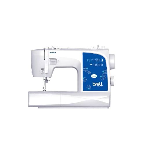 Máquina de Coser Profesional Breli P8790 | 17 Puntadas Color Blanca Costura Recta y Zigzag BR1700-W - CRECOS