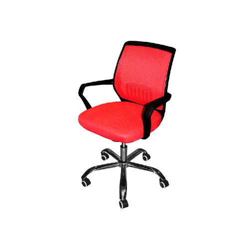 Silla Ejecutiva Office Life REF-SAN0461-SAN0461 P8755 | Color Rojo con Naranja - CRECOS