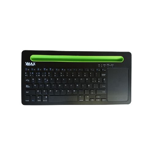 Teclado Bluetooth Bk230Tf Vmax Color Negro  