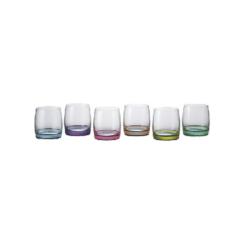 Vaso Ideal 290 ml Colour Bottom  Bohemia Crystal