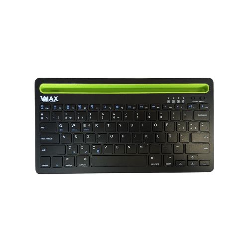 Teclado Bluetooth Bk230 Vmax Color Negro  