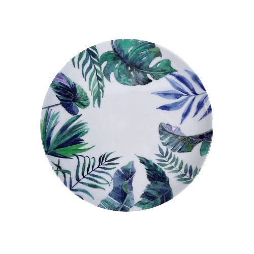 Plato Postre Tropical 17.7 x 1.2 cm  Pycca Home