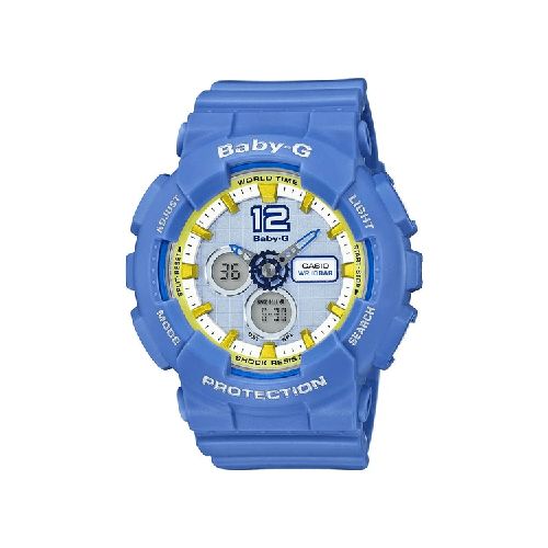 Reloj Análogo Casio Celeste BA-120-2B  