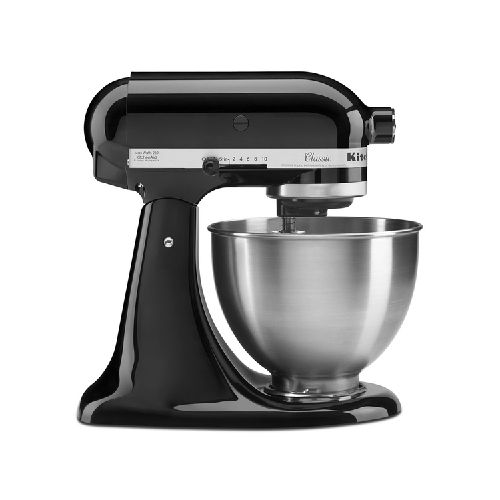 Batidora de Pedestal Clásica KitchenAid Negro 4.3 Litros  