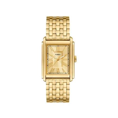 Reloj Fossil Carraway de Acero Inoxidable - Oro  