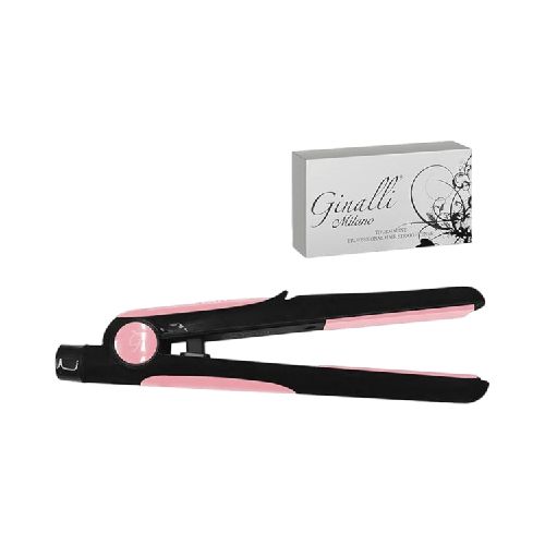 Plancha de cabello Ginalli Milano rosa/negro  