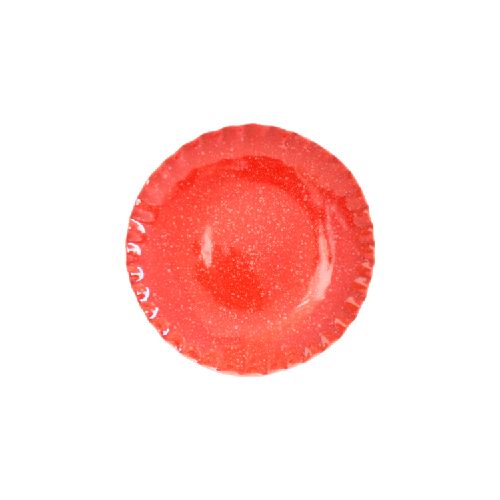 Plato Postre Strawberry 23 x 3 cm  Gourmettable