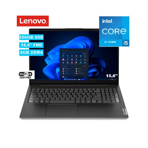 Laptop Lenovo Intel Core i5-13420H 8GB 256GB SSD 15.6  