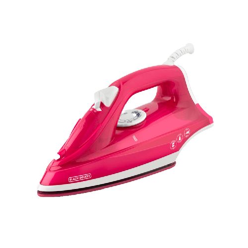 Plancha a Vapor Rosa Black+Decker - Plancha a Vapor Black+Decker Rosa  Black & Decker