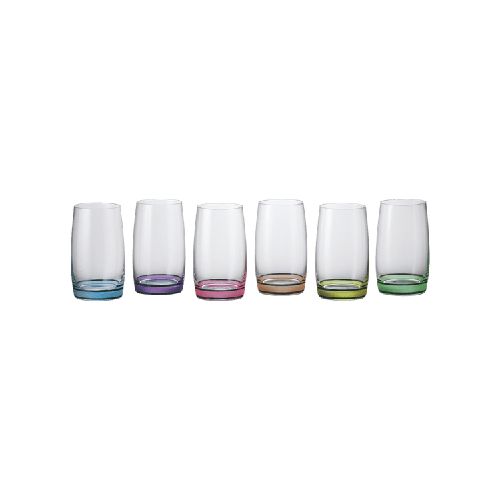 Vaso Ideal 380 ml Colour Bottom  Bohemia Crystal