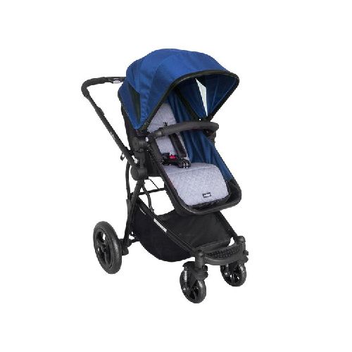 Coche Cuna Ebaby Fazio Deluxe Azul  