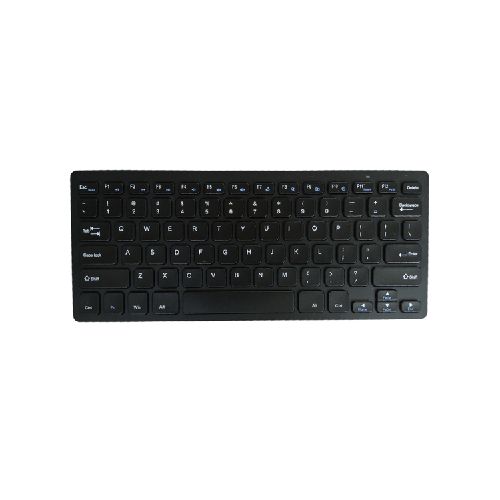 Teclado Bluetooth Bk3001 Vmax Color Negro  