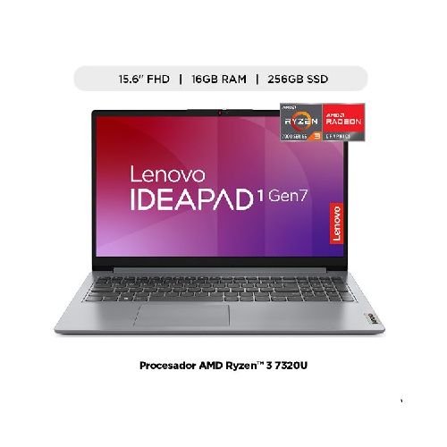 Laptop Lenovo IP 1 15AMN7 Ryzen 3 7320U 16GB 256GB  