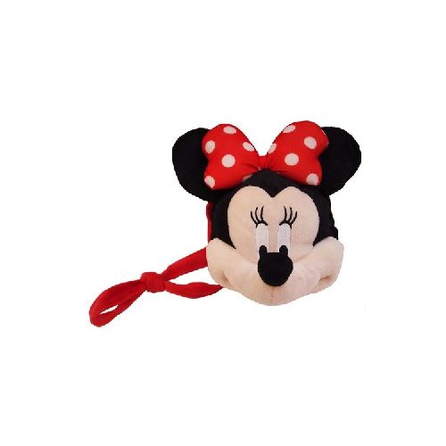 Bolso Peluche Minnie con Moño Rojo  Pycca Home