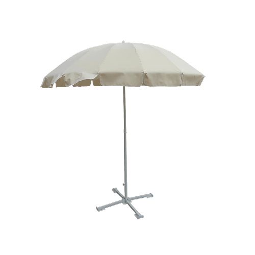 Parasol de Playa 240 cm Beige  Pycca Home