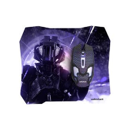 Mousepad + Mouse Radioshack Black Soldier 2604771|RadioShark Ecuador