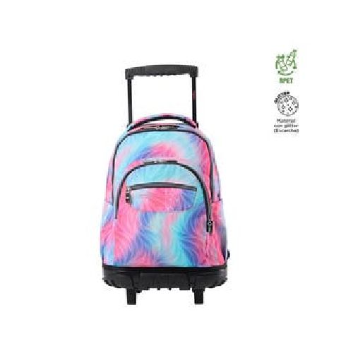 Mochila Con Ruedas Para Mujer Totto 25.48 Lt. Fritz - Estampado  Pc Ruedas Renglon|RadioShark Ecuador