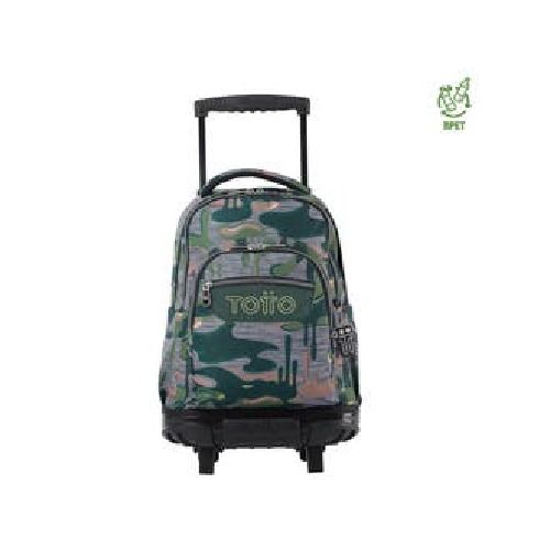 Mochila Con Ruedas Unisex Blanda Totto 25.48 Lt. Melted  Estampado Pc Renglon|RadioShark Ecuador