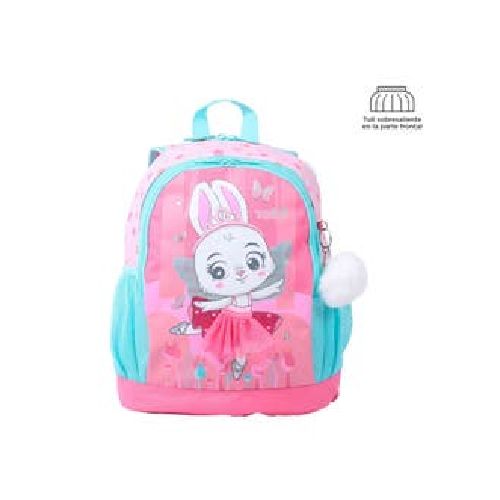 Mochila Infantil Para Niña Blanda Totto 10.87 Lt. Dancing Rabbit - Estampado  Infantil Dancing Rabbit M|RadioShark Ecuador