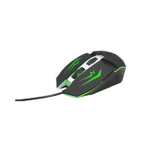 Mouse Gamer Radioshack Strobe X Negro Y Verde|RadioShark Ecuador