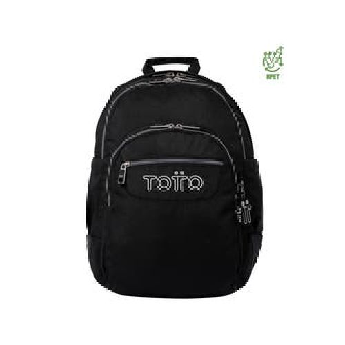 Mochila Unisex Blanda Totto 19.6 Lt. Negro  Pc Rayol |RadioShark Ecuador