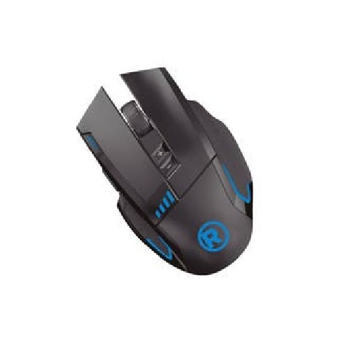 Mouse Gaming Radioshack Deadbolt 8D 3200 Dpi Negro Y Azul|RadioShark Ecuador