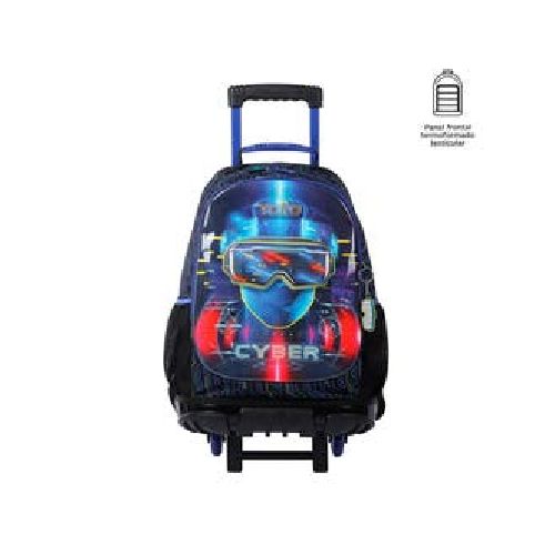 Mochila Con Ruedas Infantil Para Niño Blanda Totto 31.96 Lt. Mettaverse - Estampado Ruedas Infantil Mettaverse L|RadioShark Ecuador