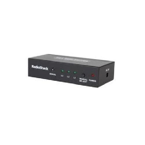 Switch Radioshack Hdmi 3X1 3D|RadioShark Ecuador