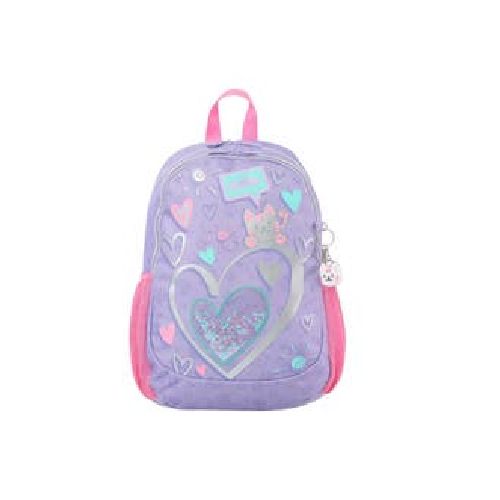 Mochila Infantil Para Niña Blanda Totto 14.34 Lt. Selfie Cat Purple - Estampado Infantil Selfie Cat M|RadioShark Ecuador