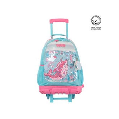 Mochila Con Ruedas Infantil Para Niña Blanda Totto 31.35 Lt. Azul Ruedas Infantil Pink Ocean L |RadioShark Ecuador