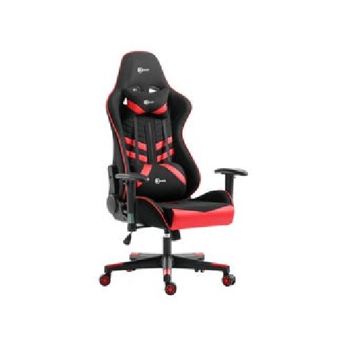 Silla Gaming Radioshack 2606049 Acero Reforzado Negro/Rojo|RadioShark Ecuador