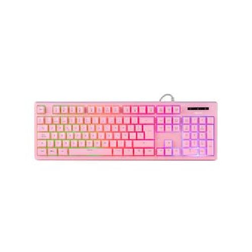 Teclado Gamer Radioshack 2607081 Rosado|RadioShark Ecuador