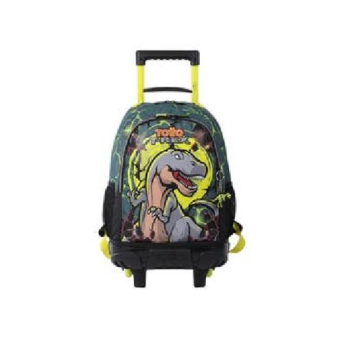 Mochila Con Ruedas Infantil Para Niño Blanda Totto 20.81 Lt. Saurus |RadioShark Ecuador