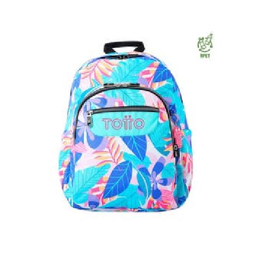 Mochila Para Mujer Blanda Totto 20.33 Lt. Floresta Estampado Pc Acuarela|RadioShark Ecuador