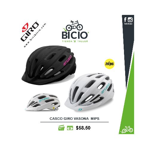 Casco GIRO Vasona Mips - Bicio tienda - taller de bicicletas