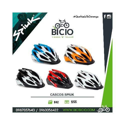 Casco Spiuk - Bicio tienda - taller de bicicletas