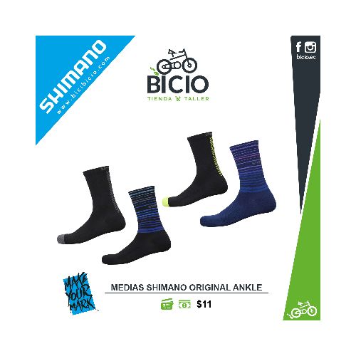 Medias Shimano Original Tall - Bicio tienda - taller de bicicletas