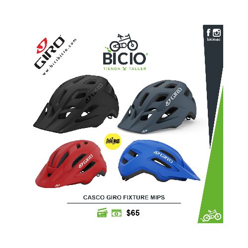 Casco GIRO Fixture Mips - Bicio tienda - taller de bicicletas