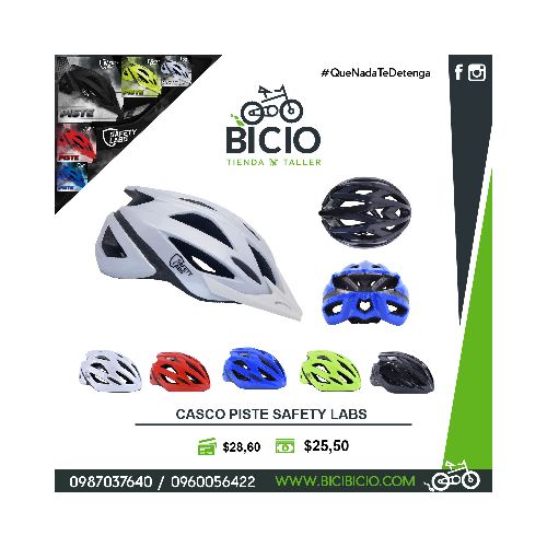 Casco Piste Safety Labs - Bicio tienda - taller de bicicletas