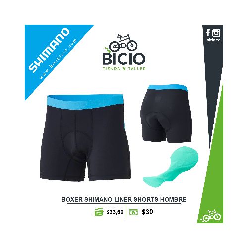 Boxer LINER SHORTS SHIMANO - Bicio tienda - taller de bicicletas