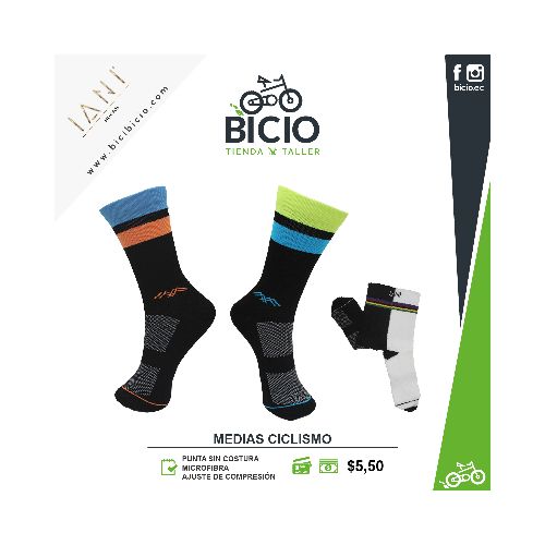 Medias ciclismo IANI - Bicio tienda - taller de bicicletas