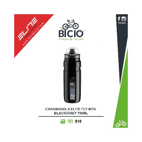 Caramañola Elite FLY 750ml - Bicio tienda - taller de bicicletas