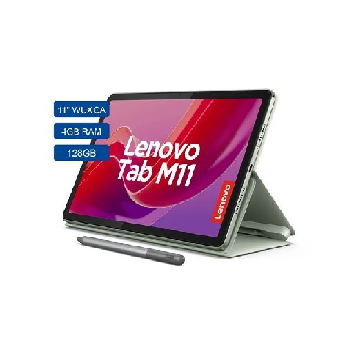 TABLET LENOVO M11 LTE TB330XU OCTA CORE 4GB,128GB,11″IPS,ANDROID 13,ESTUCHE, LAPIZ - SYSTEMarket