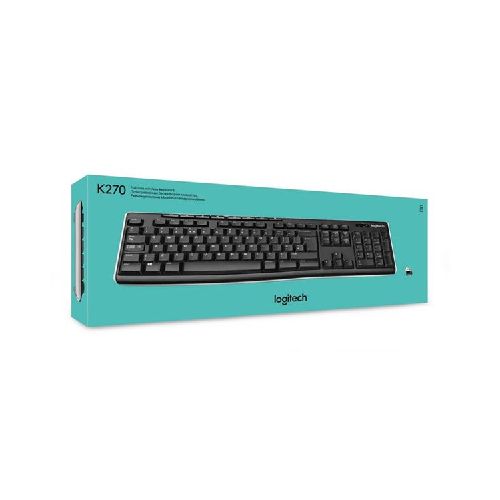 TECLADO LOGITECH K270 WIRELESS UNIFYING 2.4GHZ - SYSTEMarket